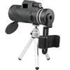 TIEOAXFT Telescopio professionale 40x60 monoculare a lungo raggio con clip for telefono treppiede for attrezzatura da campeggio for caccia occhiali(40x60)
