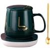 Kueohse Riscaldamento Tazza di Caffè Elettrico Tramite USB, Confezione Regalo Piastra Riscaldante e Tazza di Caffè, Tazza di Tè Caldo