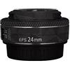 JERXTTON EFS 24 2.8 - Pellicola adesiva per obiettivo fotocamera Canon EF-S 24 mm F2.8, pellicola protettiva in vinile (triangolo nero)