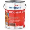Remmers Vernice trasparente HK castagno, 5 litri, vernice trasparente decorativa premium per esterni, tripla protezione del legno con impregnante + fondo + finitura, protezione del legno da umidità e raggi