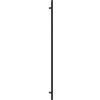 vidaXL Maniglie per armadio 10 pezzi, maniglie per porta con viti, maniglie per cassetti per credenze, armadietti, casse, 480 mm, in acciaio inox nero