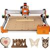 FoxAlien Masuter Pro Macchina Router CNC 3 Assi | fresatrice e Incisione per Legno, Alluminio, Acrilico, MDF | Telaio in Metallo per Hobby, Modellismo e Fai da Te