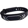 YARONGTECH Braccialetti RFID 13,56 Mhz | programmabile Android | UID modificabile | Chip CUID (confezione da 2) (nero)