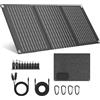 MARBERO Pannello Solare Portatile 30W IP65 Impermeabile Pieghevole Caricatore Solare per Power Station con QC3.0 USB e Uscita DC 18V Efficienza 23% per Campeggio Outdoor Casa Camper Blackout Giornate Nuvolose