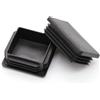 TopHomer 30 tappi quadrati in plastica, 50 mm x 50 mm, antiscivolo, protezione pavimento, decorazione, facile da usare, PP di alta qualit