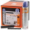 Spit - Chiodi standard C6-35 (10 rivisti) con cartuccia a gas