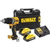 DEWALT Taladro Percutor sin escobillas XR 18V 13mm 90Nm con 2 baterías POWERSTACK Li-Ion 5Ah y maletín TSTAK per chi cerca qualità e praticità, per uso pratico e risultati affidabili, 13mm