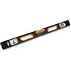 GASIASHOP SRL LIVELLA METRO LINEARE MAGNETICA IN ALLUMINIO TRIPLA BOLLA DA 600MM
