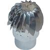 Zeta Fumaiolo radiante eolico zincato base tonda (120mm)