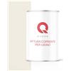 Q-COVER VERNICE COPRENTE PER LEGNO 1L LUCIDO Bianco puro RAL 9010 SMALTO RAL PER LEGNO PROTETTIVO INTERNI/ESTERNI ca. 80-150 ml/m²