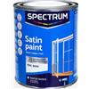 Vintage Luxury Spectrum - Vernice satinata RAL 9010, 750 ml, per legno, metallo, PVC, acquea, inodore, asciugatura rapida