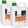 Element4 Bioetanolo 10 Litri Inodore - Bioetanolo Premium, 96,6% - adatto per tutti i caminetti a etanolo