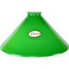 fd-bolletta arredamento e illuminazione Paralume vetro cono,campana sostituzione per lampada,lampadari,ricambio paralume verde vc2 Misure:H 12cm,Ø vetro 25cm,Ø esterno imboccatura 5,3cm