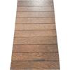 Generico Piastrella mattonella gres pocellanato a mosaico su rete effetto legno scuro 30 x 60 cm 1' scelta made in Italy, prezzo riferito a 1 singolo pz