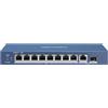 Hikvision DS-3E0510P-E switch di rete Non gestito Gigabit Ethernet (10/100/1000) Supporto Power over Ethernet (PoE) Blu
