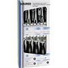 Maurer 89612 Cacciavite Assortite, 8 Pezzi, M Plus, Nero/Grigio