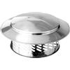 Generic Copertura antipioggia per, in acciaio inox, copertura per tubo di scarico per camini, copertura multifunzionale per condotto di ventilazione, tappo di scarico per cappe, camini, ventilazione