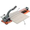 SOARS Tagliapiastrelle 800 mm, tagliapiastrelle a doppio binario manuale, battuta angolare 0°-60°, spessore di taglio 5-12 mm, strumento per piastrelle con scala e tappetino antiscivolo