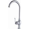 Sanlingo Miscelatore Rubinetto Monocomando per Lavello Cucina Cromo Canna Girevole Sanlingo Serie RUTU