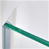 Glass Com S.r.l. 2,20 mt - Guarnizione box doccia con aletta morbida da 20mm per vetro 6mm - GSAM4/6