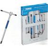 Fervi SERIE CHIAVI ESAGONALI MASCHIO A T CON GUIDASPEEDY FERVI 0190