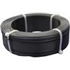 RETELANDIA L'OUTLET DELLE RECINZIONI RETELANDIA - Filo di ferro plasticato per legatura color antracite diametro mm 1,7