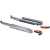 Gedotec Guide per cassetti Gedotec estrazione totale 300 mm con ammortizzatore Blumotion | Blum Movimento 760H3000B | Capacità di carico: 40 kg | Cassetto in legno estraibile con chiusura ammortizzata