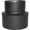 KS24 Tubo per stufa, riduzione 2 mm, 200-150, nero