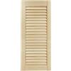 DecoMeister Porte a Lamelle in Legno 294x720 mm Confezione da 1 - Porta Lamella Pino Massiccio - Anta per Armadio a Persiana Aperta - Frontali Mobili e Antine per Guardaroba - Legno Naturale Grezzo