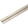 Gedotec Cerniera per pianoforte da avvitare | Cerniera per porta arrotolata in acciaio inox 1.4016 | 900 x 32 mm | STABILO | per mobili forata