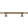 LIJUCAI Maniglie e pomelli per mobili da cucina semplici in bronzo vintage, per camera da letto, in ottone, con barra a T, C, 5647, 224 mm, bronzo
