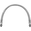 Generic Tubo flessibile intrecciato in acciaio inox M10 x 1, 40/50/56 cm, tubo di ricambio per rubinetto dell'acqua fredda (60 cm)