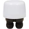 McShine 1530576 Interruttore crepuscolare, 230 V/15 A, IP66, 5-50 Lux Regolabile