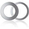 NEFLUM 2pcs 16mm 20mm 25.4mm 30mm Lama Per Sega Circolare Anelli Di Riduzione Anello Di Conversione Disco Da Taglio Strumenti Per La Lavorazione Del Legno Rondella Di Taglio,2 Pezzi Da 30 Mm A 25,4 Mm