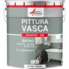 ARCANE INDUSTRIES Resina per la ristrutturazione della vasca e del lavandino piatto doccia smalto bagno - ARCAPOXY - 262-1 kg (fino a 3 m² in 2 strati) Bianco - RAL 9003