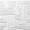 MASTERBRICO Pannello Polistirolo Decorativo per Soffitto e Parete effetto 3D Isolante Termico spessore medio 1cm dimensioni 50x50cm, Confezione da 10mq (40 pannelli) Colla per Polistirolo Pannelli inclusa (B001)