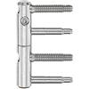 Gedotec Nastro per porta in 2 pezzi, per porte interne in legno, diametro 15 mm, altezza 92 mm, cerniera 11R 15-000, 1 pezzo, porte d'ingresso ristrutturate