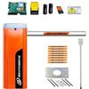 Dieffematic KIT AUTOMAZIONE BARRIERA CON ASTA 5 MT AUTOMATICA STRADALE 230V BARRA ELETTRICA