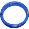 HVG-Druckluftzubehör Tubo pneumatico in poliammide ad aria compressa, 10 mm esterno, rotolo da 50 m, colore: blu