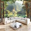 Generic Fotomurale da Parete Vello Sfondo Murale paesaggio naturale Carta da parati fotografica 250x175 cm Moderne Decorazione Soggiorno Camera de Letto Sala Ufficio
