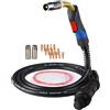 Decapower Torce di saldatura per saldatura Accessori per saldatura Torce MIG/Lift DC TIG/HF TIG/HF CUT (25AK)