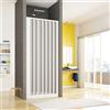 OLIMPO DOCCE - Box doccia in pvc per nicchia con apertura laterale a soffietto h185-150