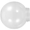 Cabilock Lampada Esterno Sfera in Acrilico Trasparente per Giardino Paralume Sferico Raffinato e Resistente, come Copertura per Lampada da Esterno Patio
