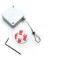 ARCHIMEDE KIT 8 PEZZI ANTITACCHEGGIO L 1,5MT COLORE BIANCO - con cavetto e avvolgitore a ritenuta automatica