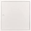 Yecna Sportello di ispezione, bianco Softline The White Edition, con chiusura quadrata, 500 x 500 mm, per un montaggio a parete o a soffitto