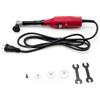 LeTkingok Micro Smerigliatrice Angolare a Gomito a 90° 220V, Lucidatrice Elettrica Multifunzione per Levigatrice 130W 10000Giri/min