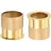 QUARKZMAN 2 Set di Dado di Bloccaggio per Rubinetto con O-Ring da 1,22 Pollici, Dado di Bloccaggio Femmina per Idraulica, Raccordo a Dado, Fissaggi per Guarnizioni