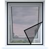 ACJSDGL 80x135cm finestre della zanzariera,Tenda antimosche rimovibile,zanzariera riutilizzabile antizanzare per finestre di corridoi/soggiorno,Nero