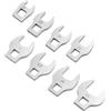 HEIBTENY 8 chiavi a forchetta con attacco da 3/8, chiave metrica da 10 a 19 mm