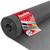 Floordirekt Tappeto in gomma Miniripp di colore grigio, resistente alle intemperie ed estremamente resistente all'abrasione, tappetino in gomma antiscivolo, spessore: 3 mm (100 x 100 cm)